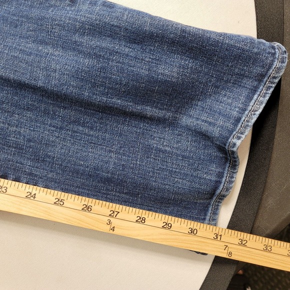 Rock & Republic Jeans Womens 14M 14 32 x 31 Kasandra Blue Bootcut Lowrise - Picture 8 of 12